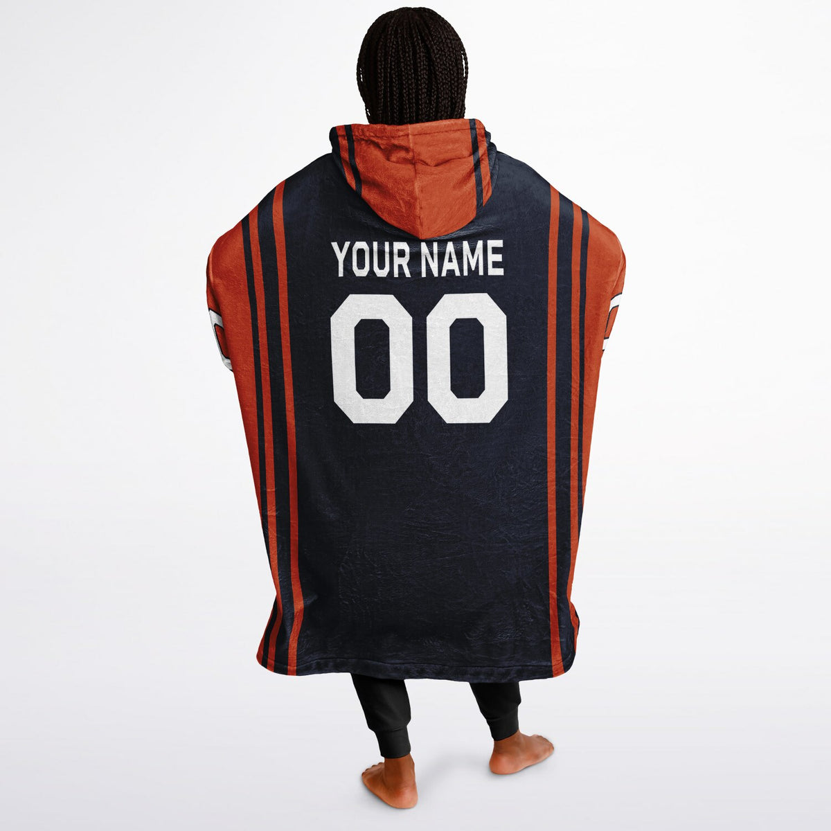 Navy/Orange Bold
