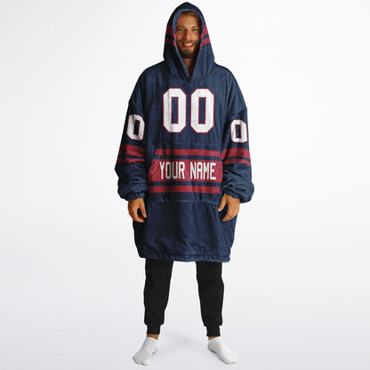 Nautical Blue/Red Superfan Reversible