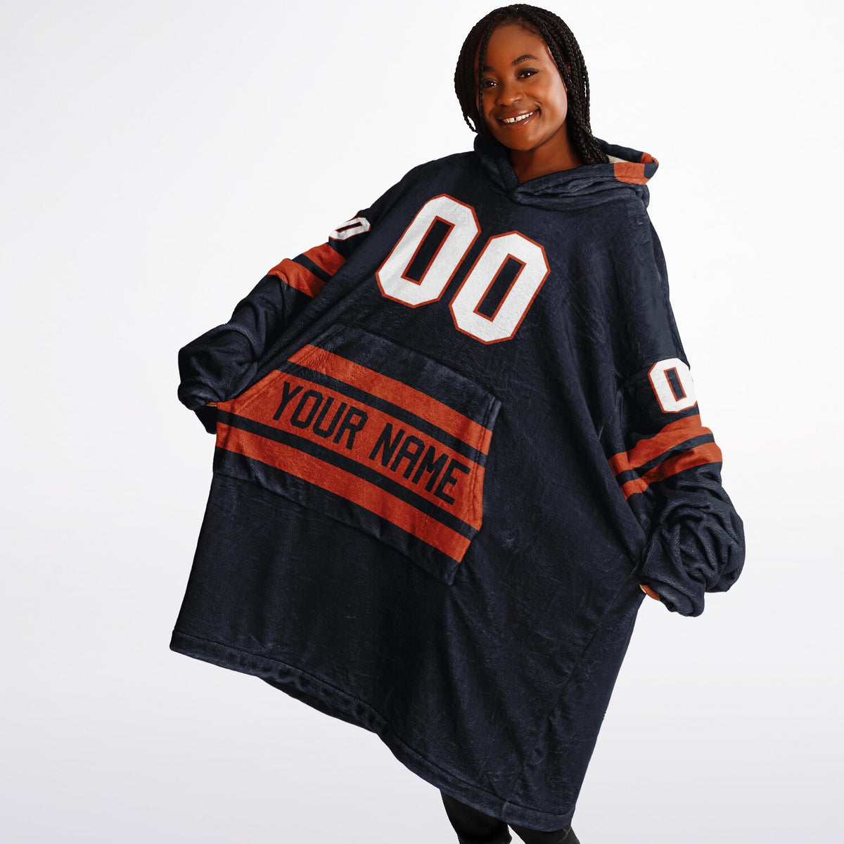 Navy & Orange Classic