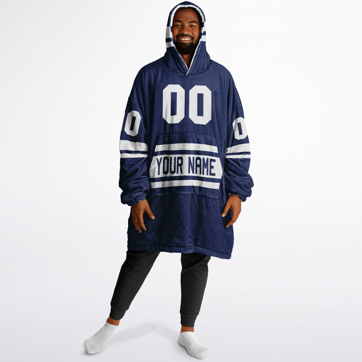 Blue/White Superfan Reversible
