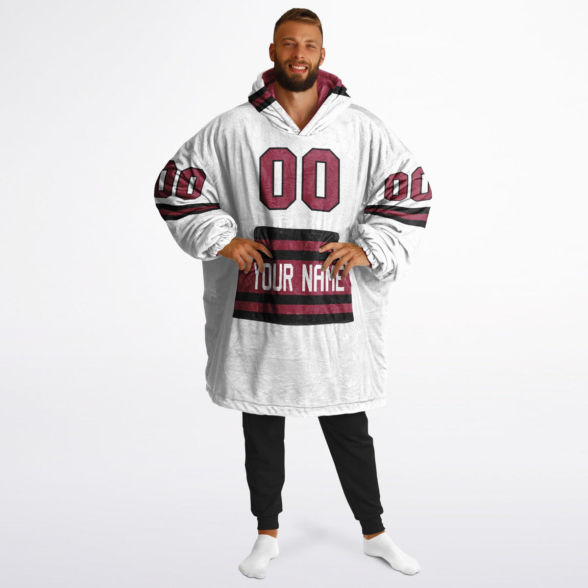 Crimson & Black Superfan Reversible