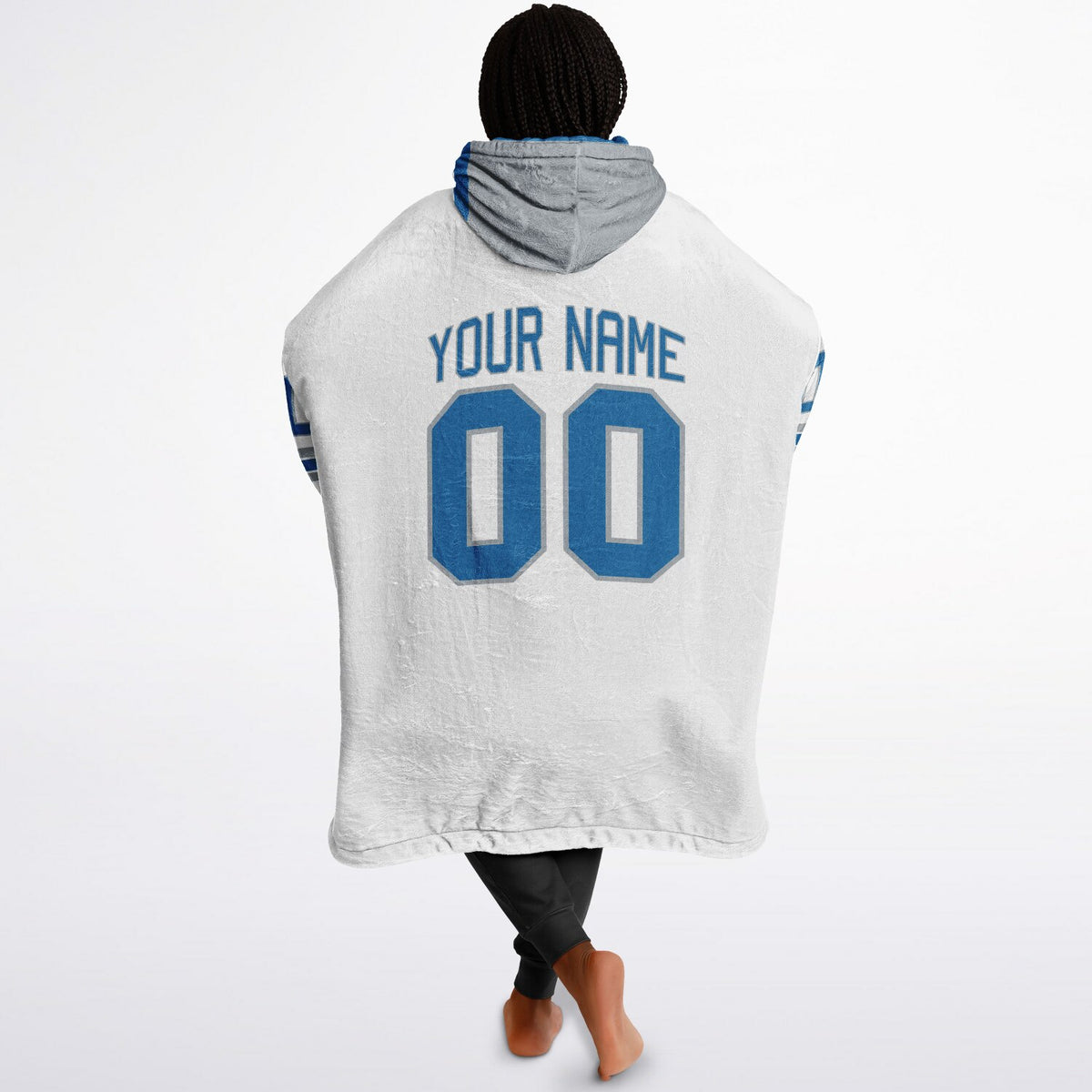 Blue/Silver/White Superfan Reversible