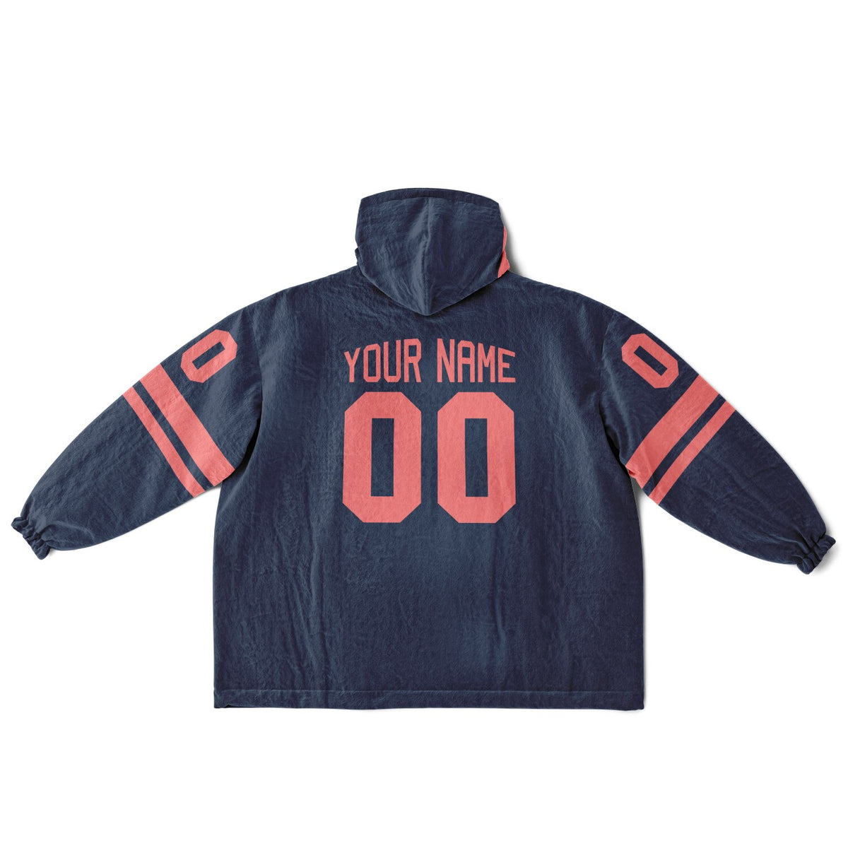 Navy & Electric Coral Superfan Reversible