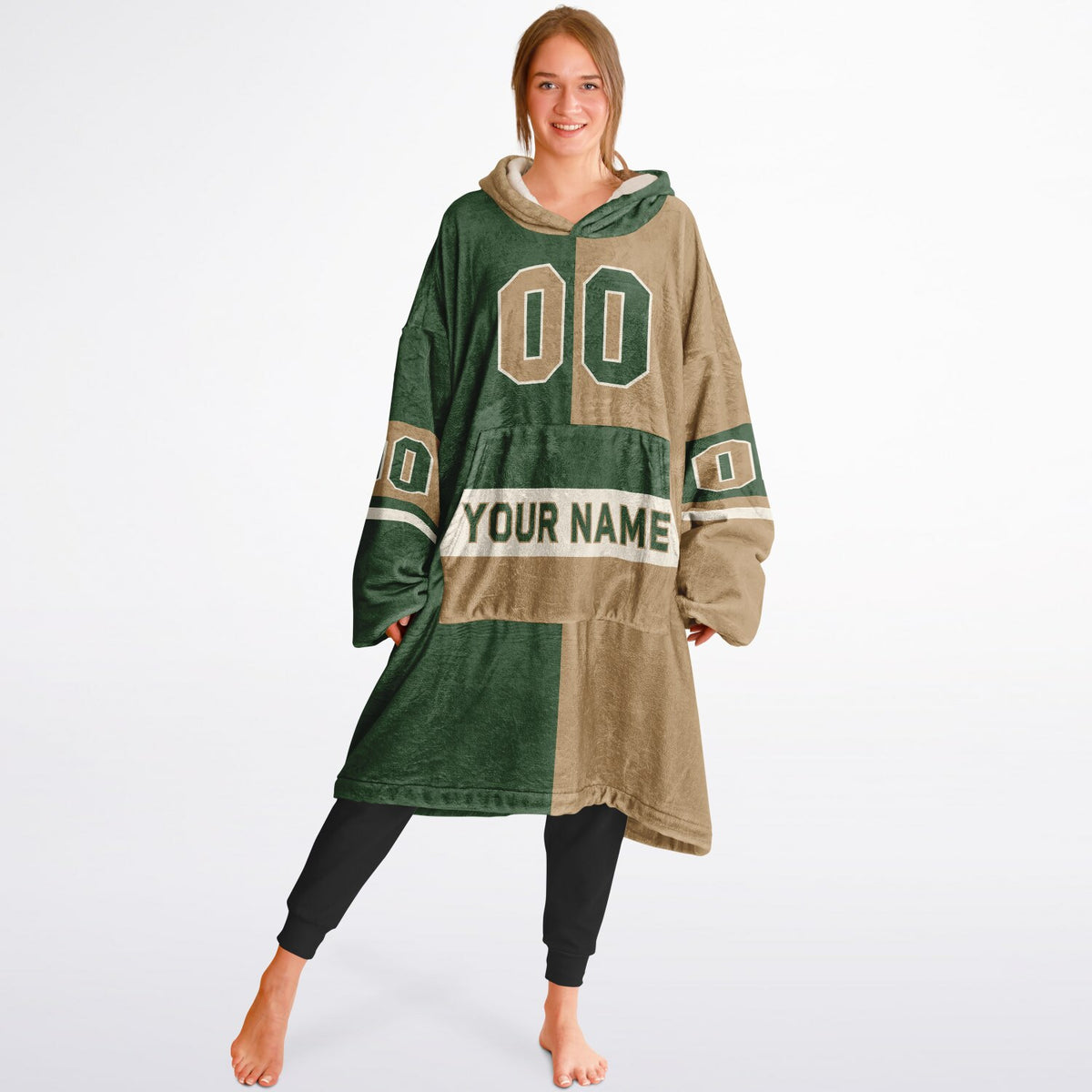 Forest Green Cream Camel Halftime