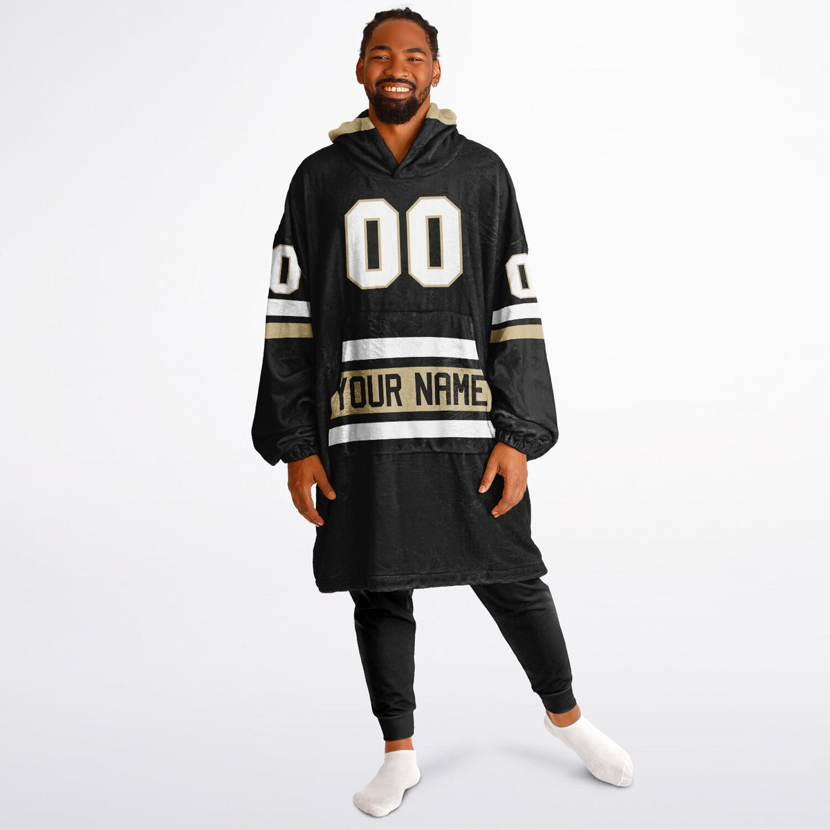 Black/Light Gold/White Classic