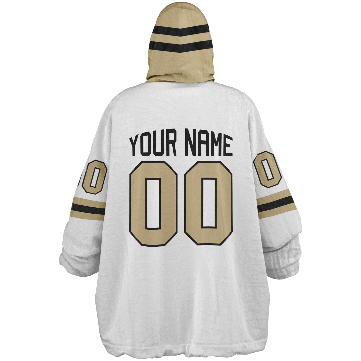 Black/Old Gold Superfan Reversible