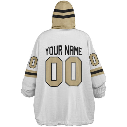 Black/Old Gold Superfan Reversible