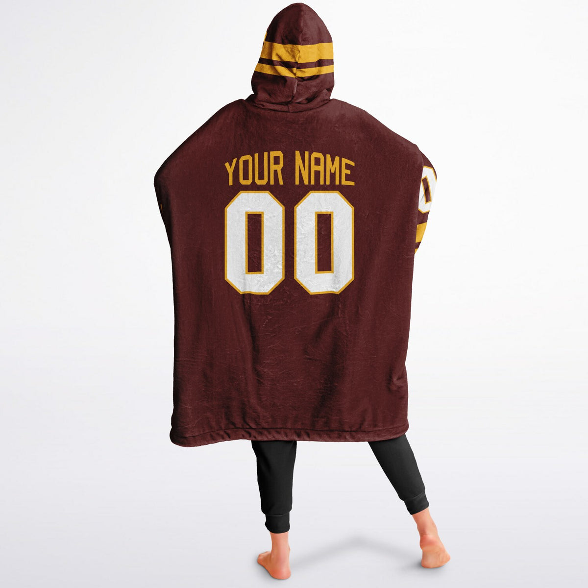 Burgundy/Gold Superfan Reversible
