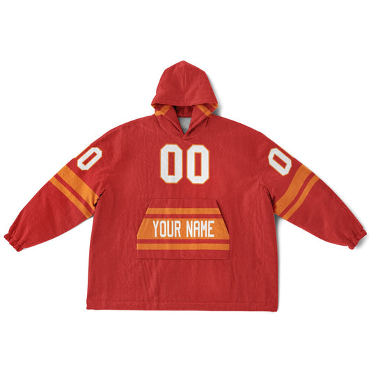 Red/Orange Superfan Reversible