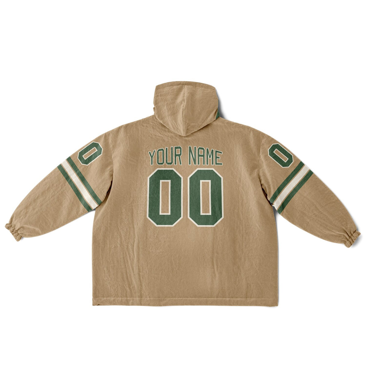 Forest Green Cream Camel Superfan Reversible