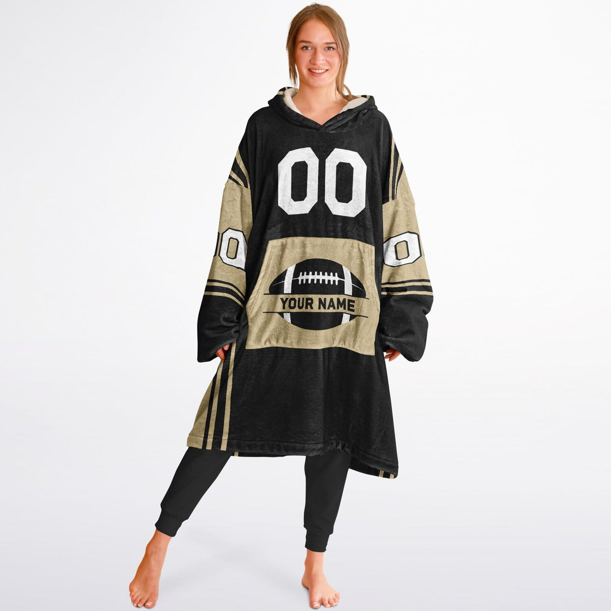Black & Light Gold Bold