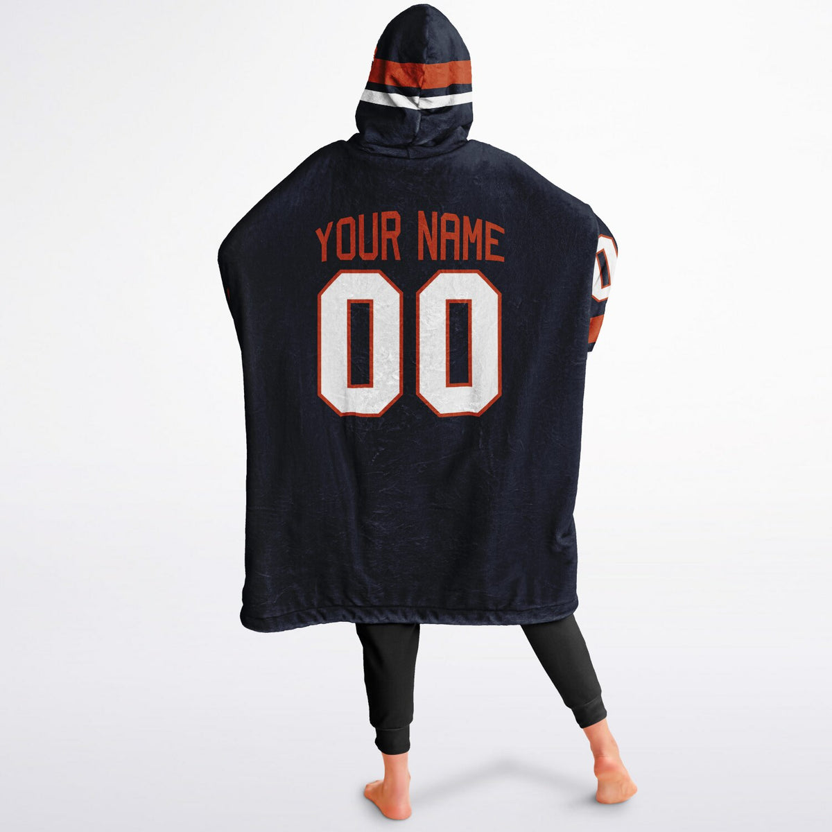 Navy/Orange/White Superfan Reversible