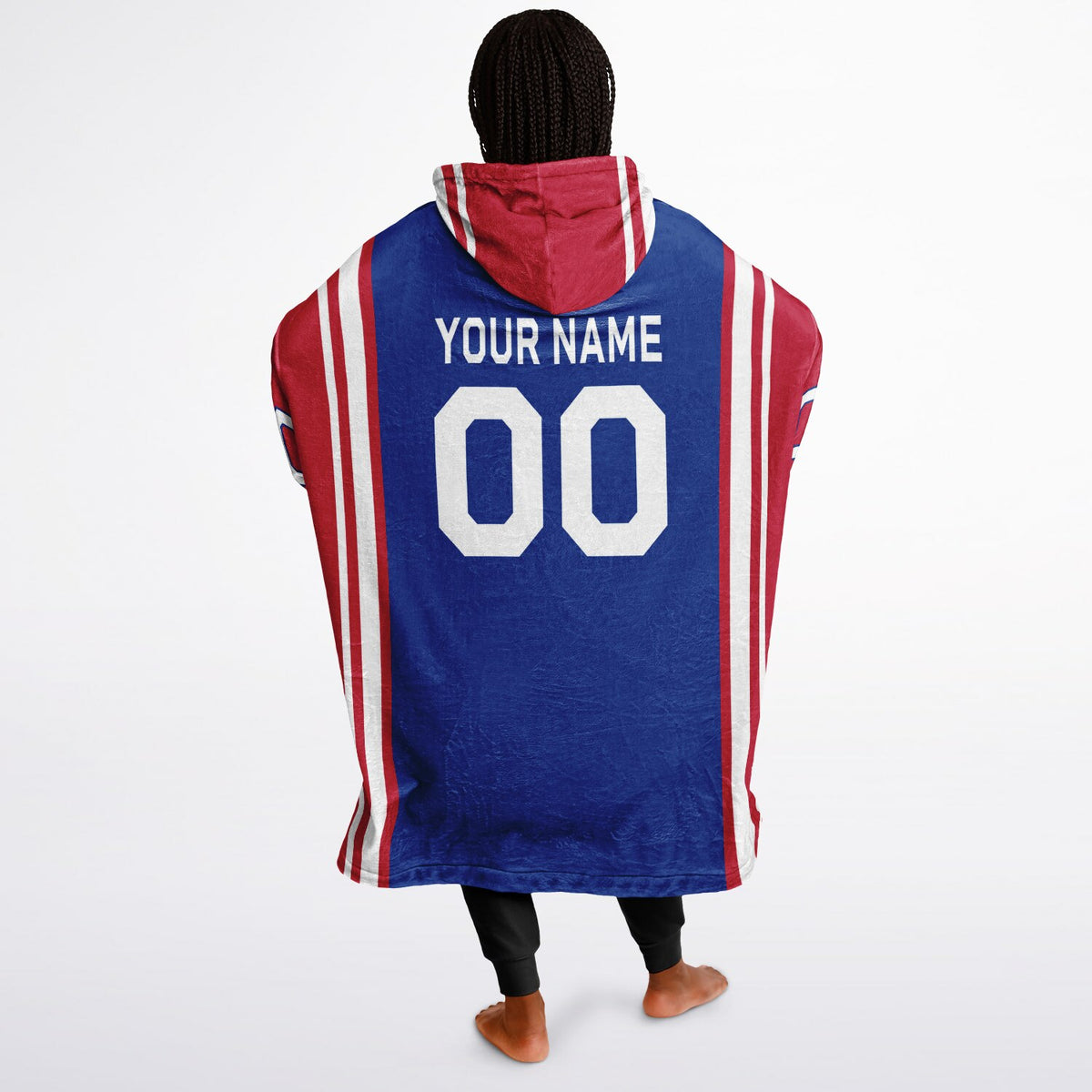 Blue/Red/White Bold