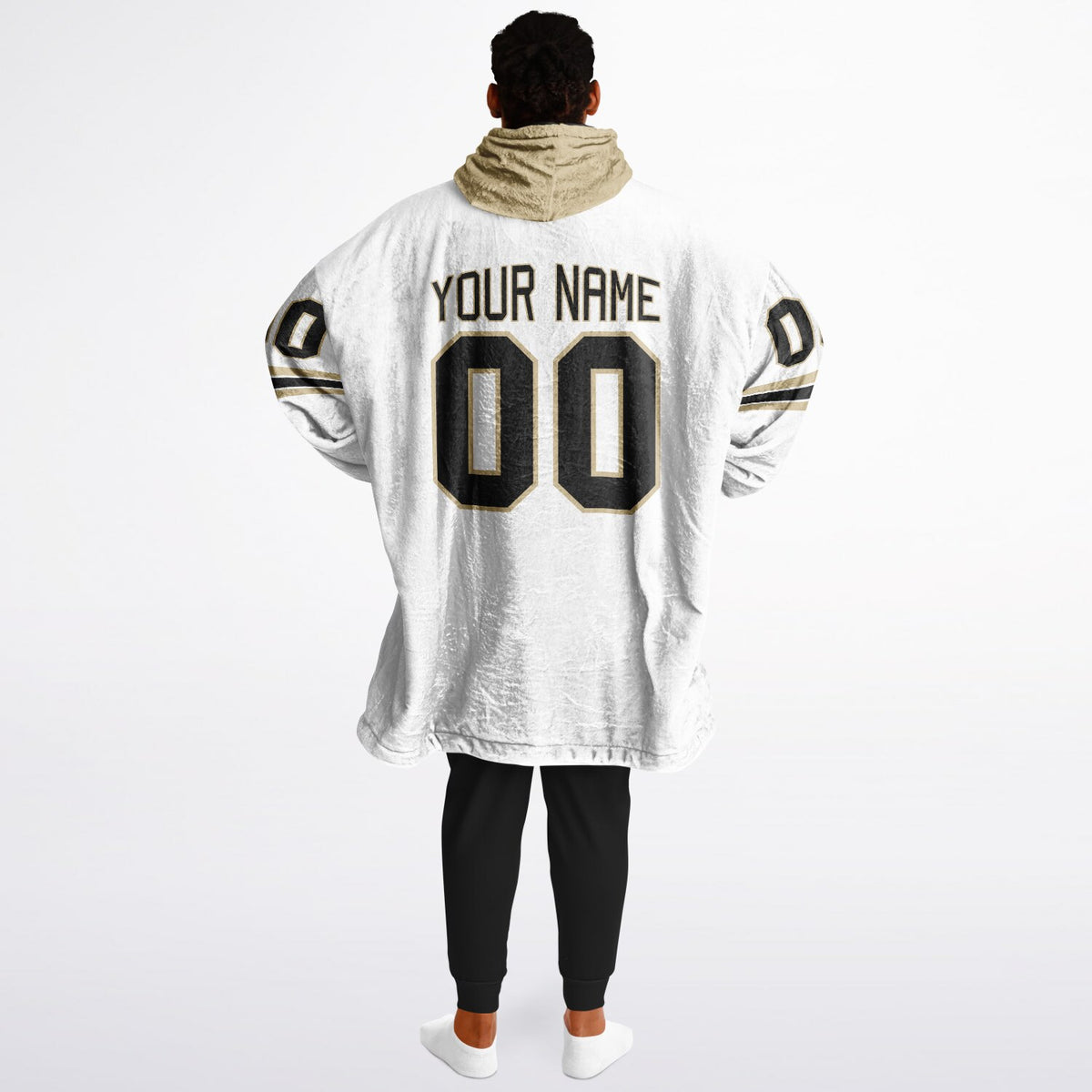 Black/Light Gold/White Superfan Reversible