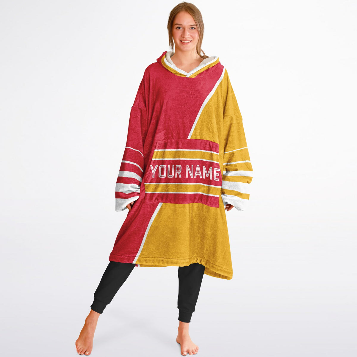 Red Gold White Split Decision