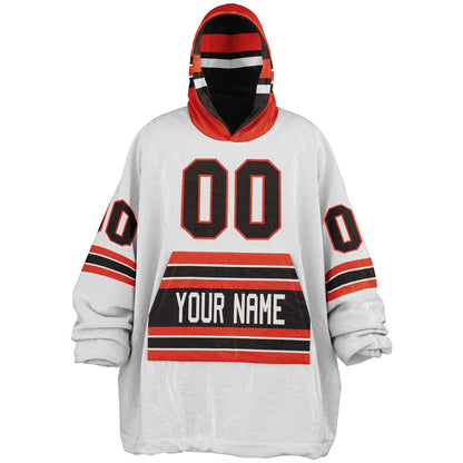 Brown/Orange/White Superfan Reversible