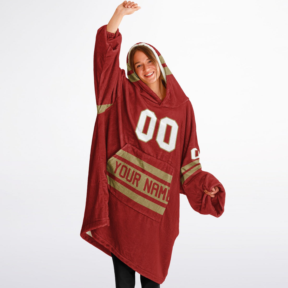 Red & Dark Gold Classic