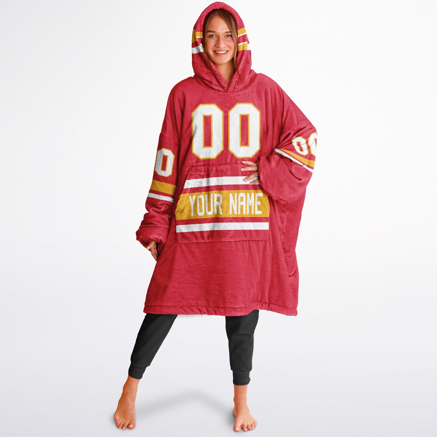 Red/Gold/White Superfan Reversible