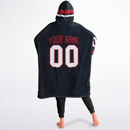 Deep Steel Blue/Red/White Superfan Reversible