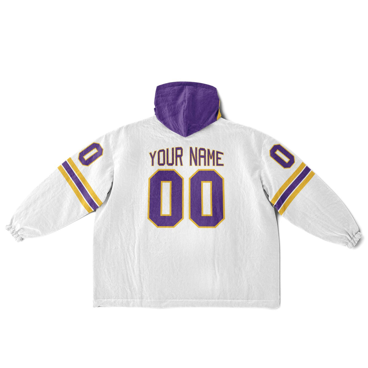 Purple/Gold/White Superfan Reversible