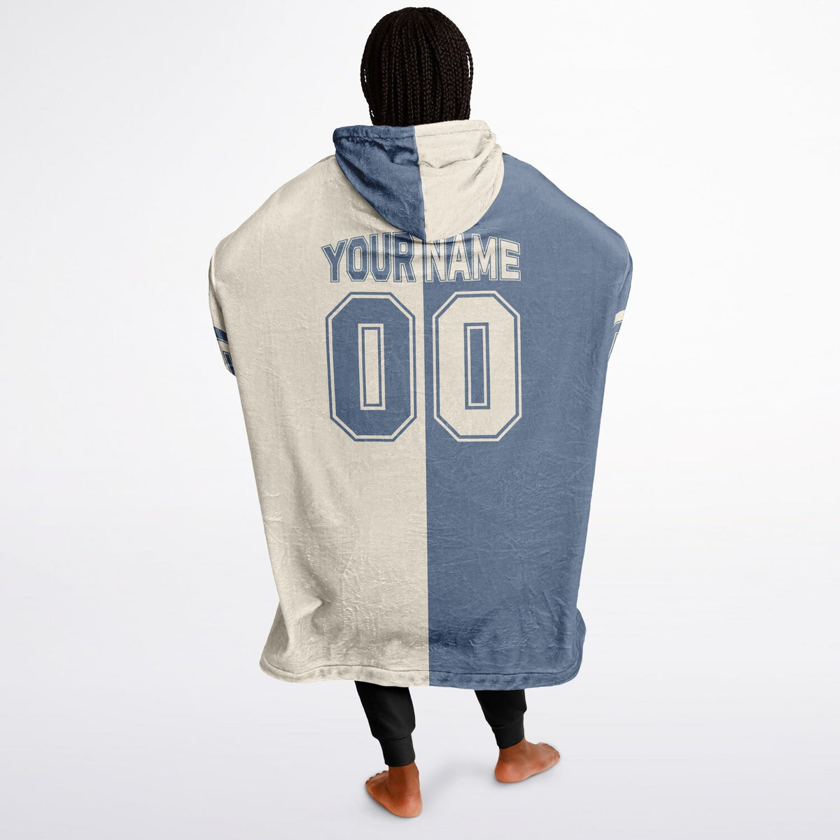 Slate Blue & Cream Halftime