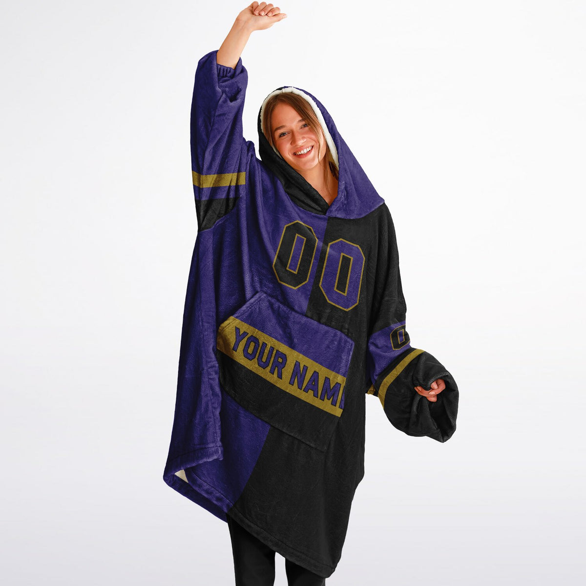 Purple Black Dark Gold Halftime