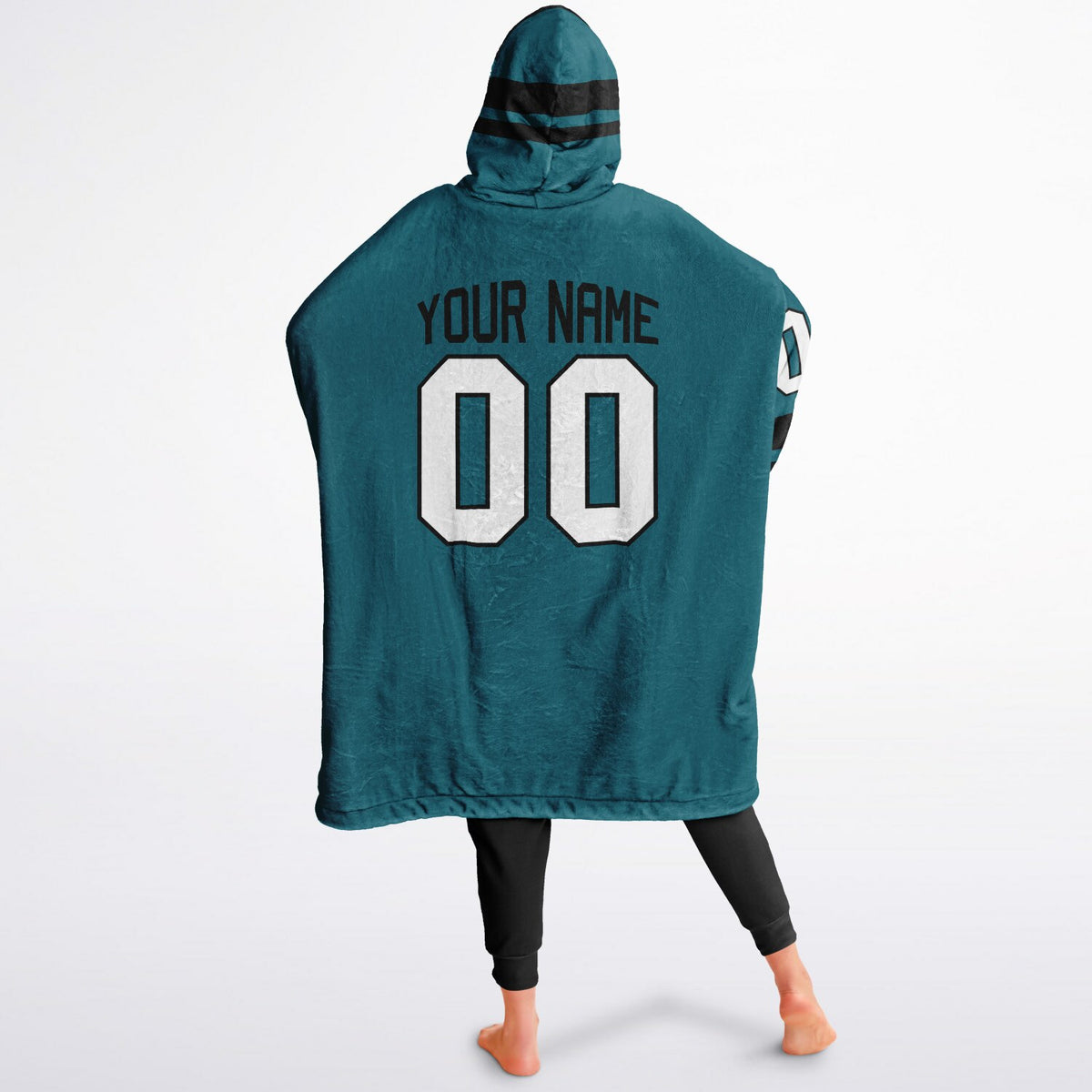 Teal/Black Superfan Reversible