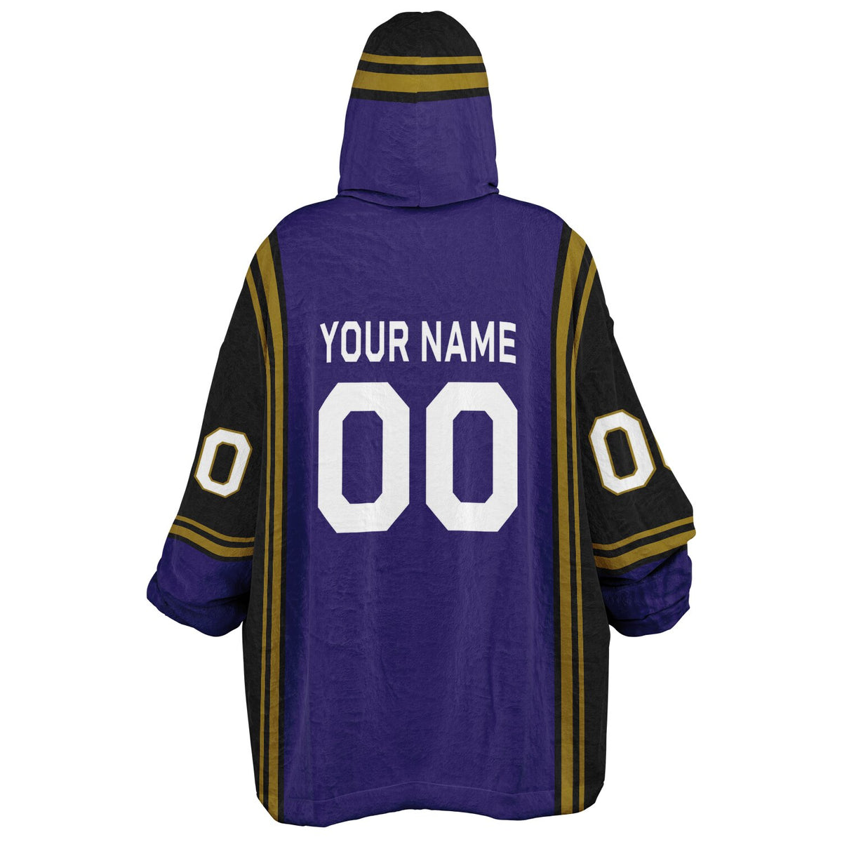Purple Black Dark Gold Bold