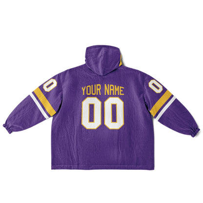 Purple/Gold/White Superfan Reversible