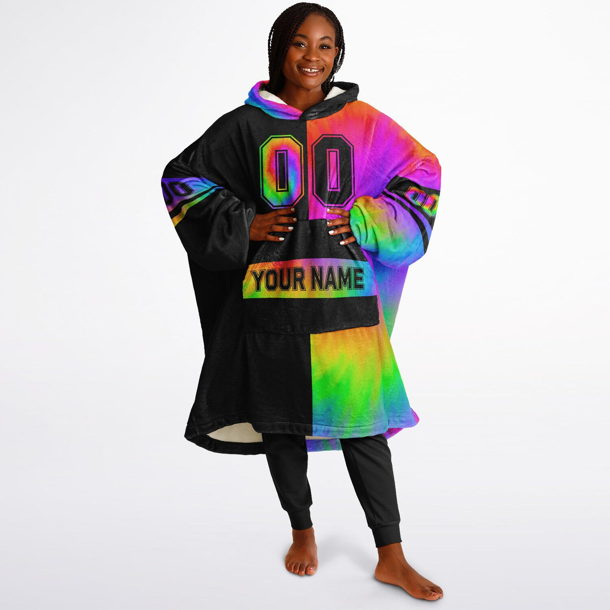 Tie Dye & Black Halftime