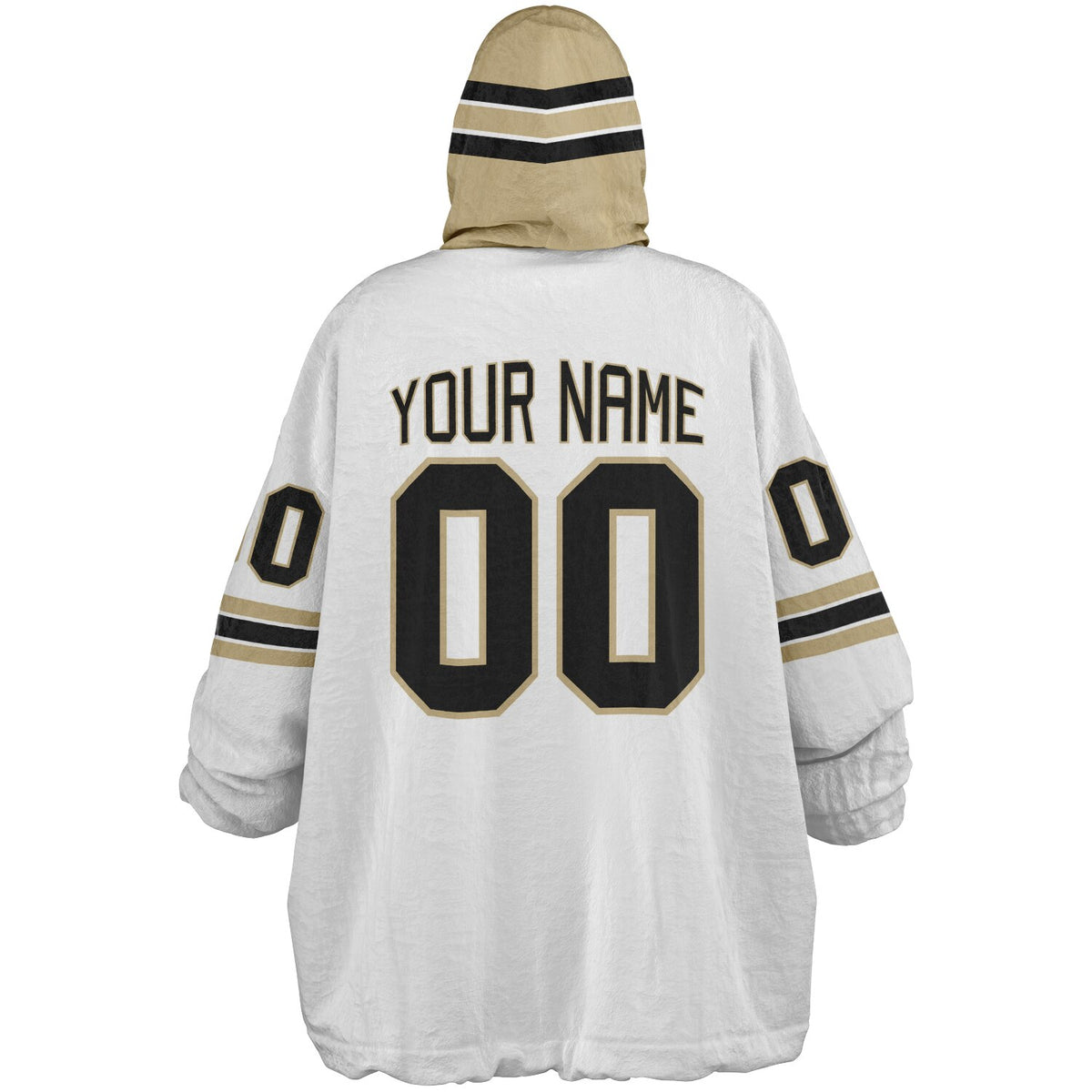 Black/Light Gold/White Superfan Reversible