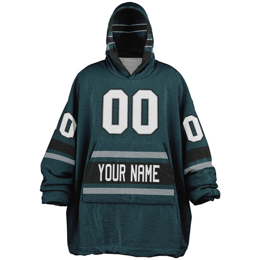 Midnight Green/Black/Silver Superfan Reversible