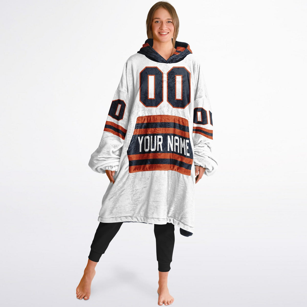 Navy/Orange Superfan Reversible