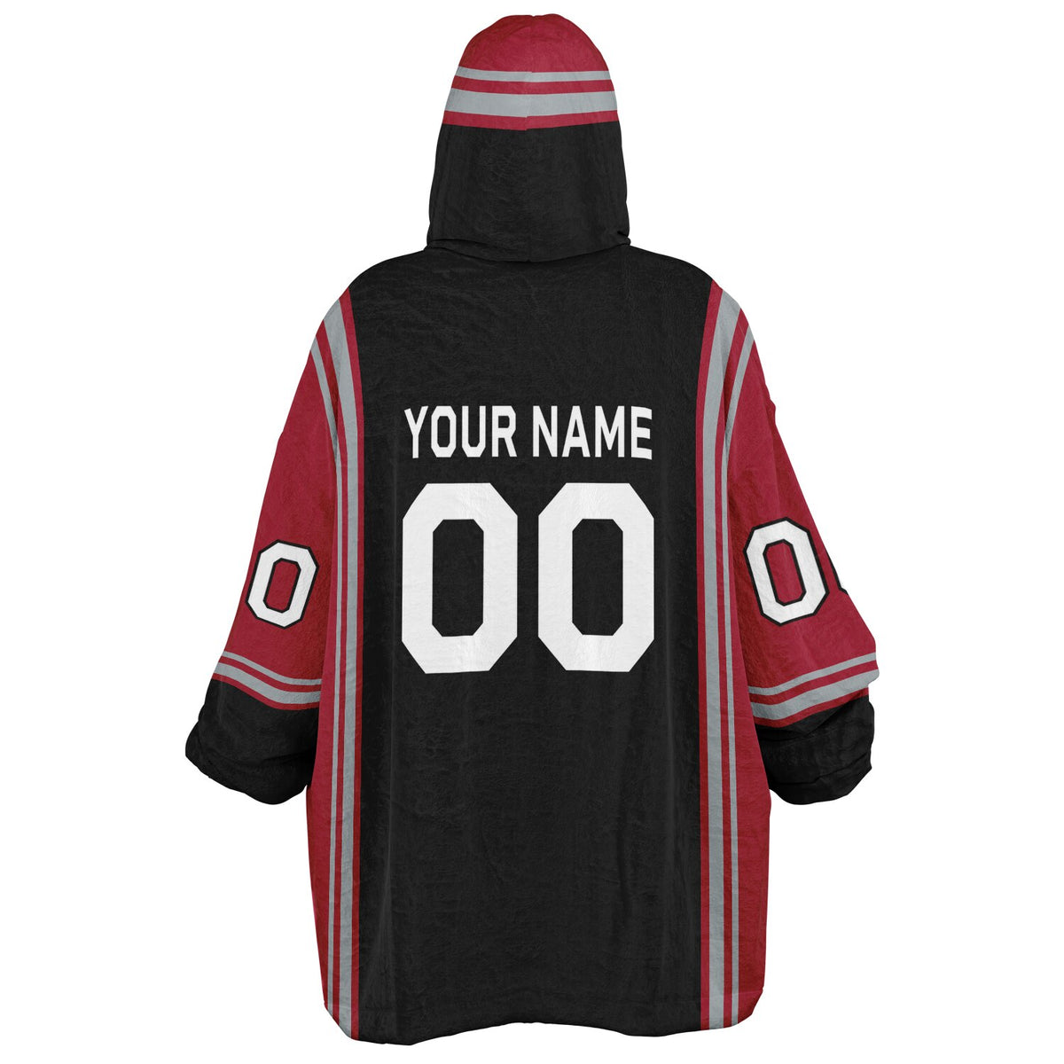 Black/Red/Silver Bold