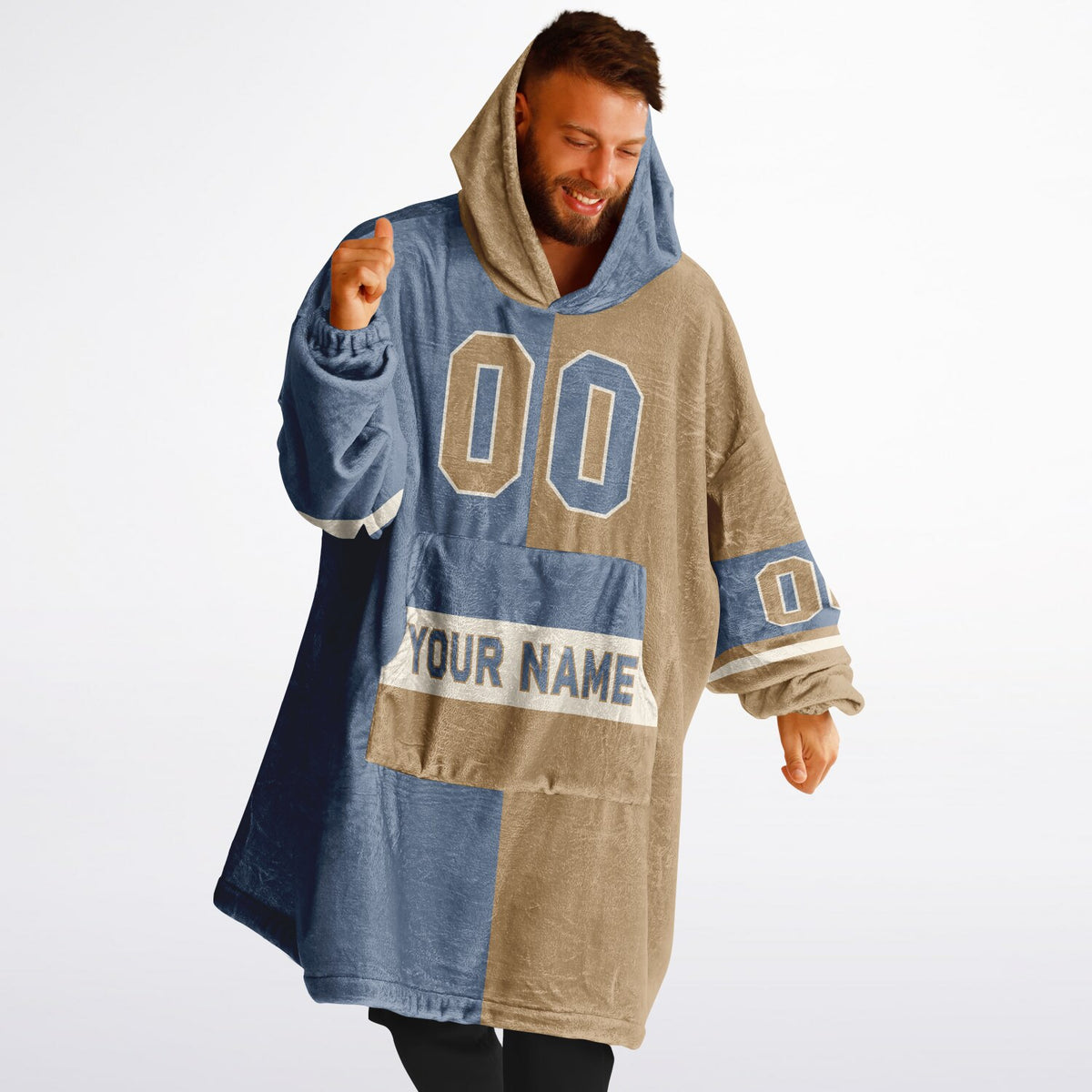 Slate Blue Cream Camel Halftime