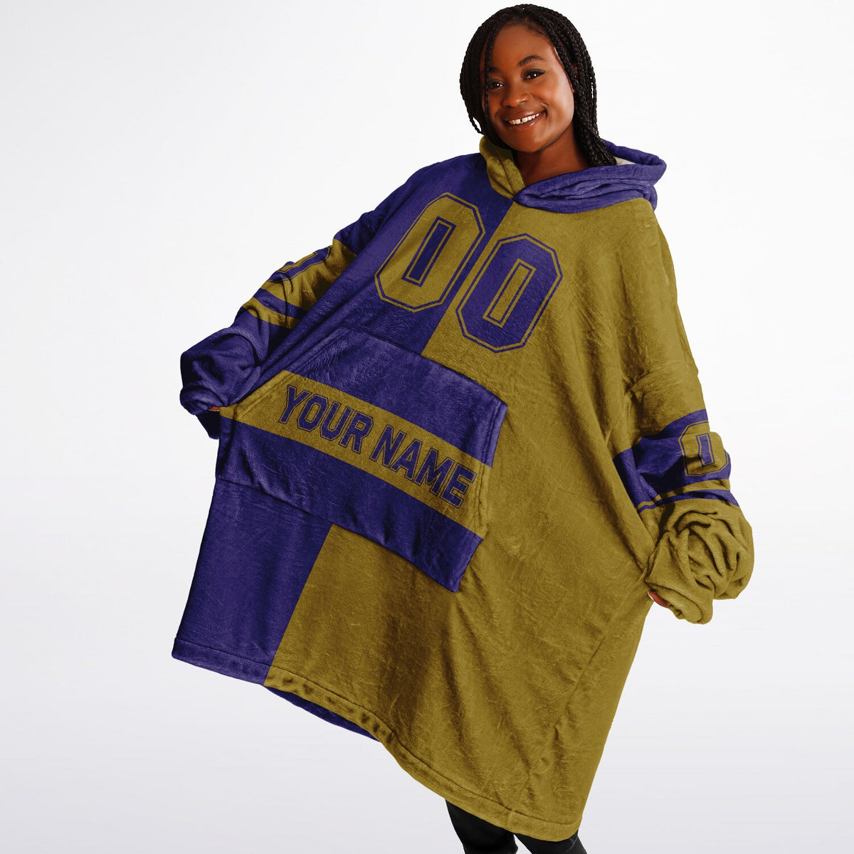 Purple Dark Gold Halftime