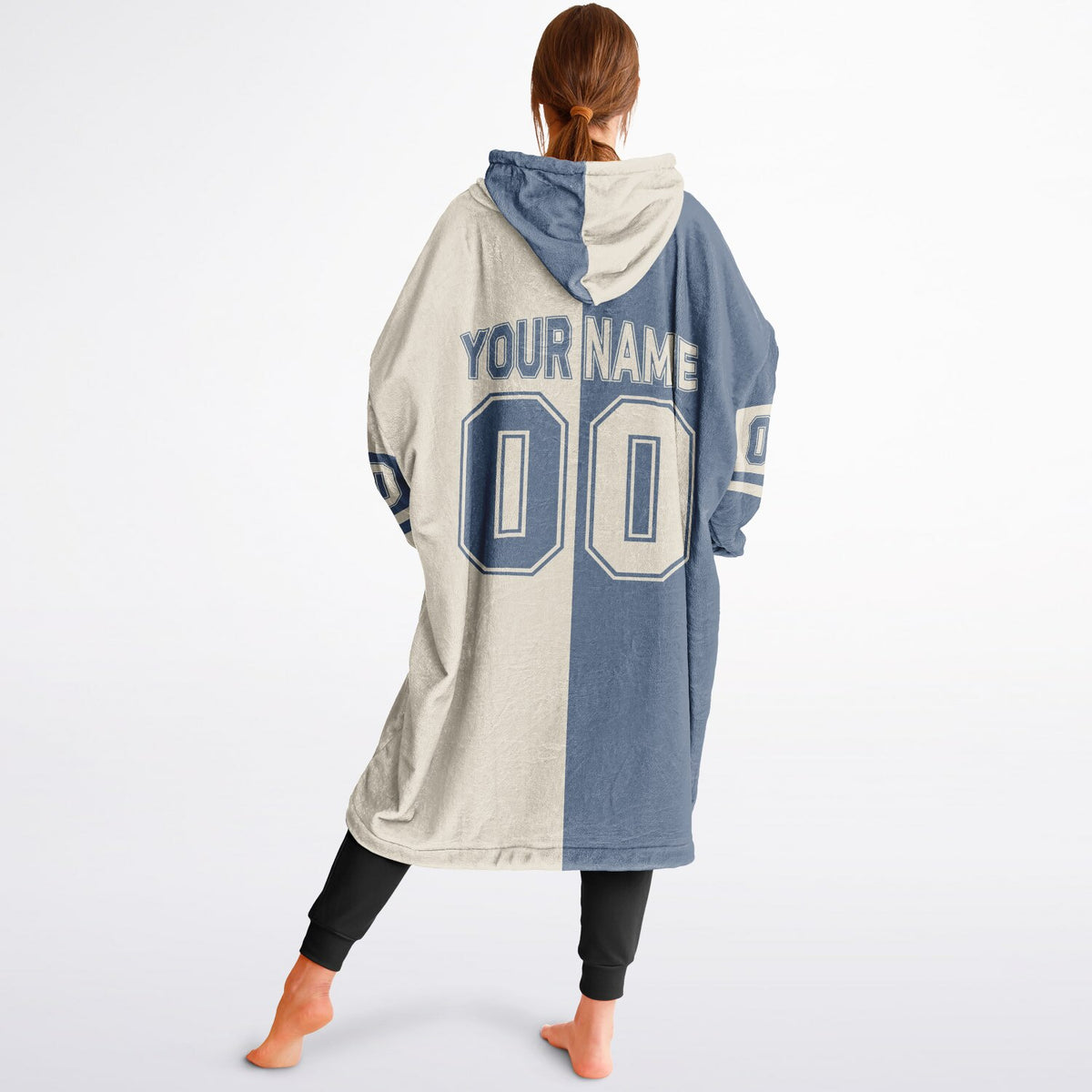 Slate Blue & Cream Halftime