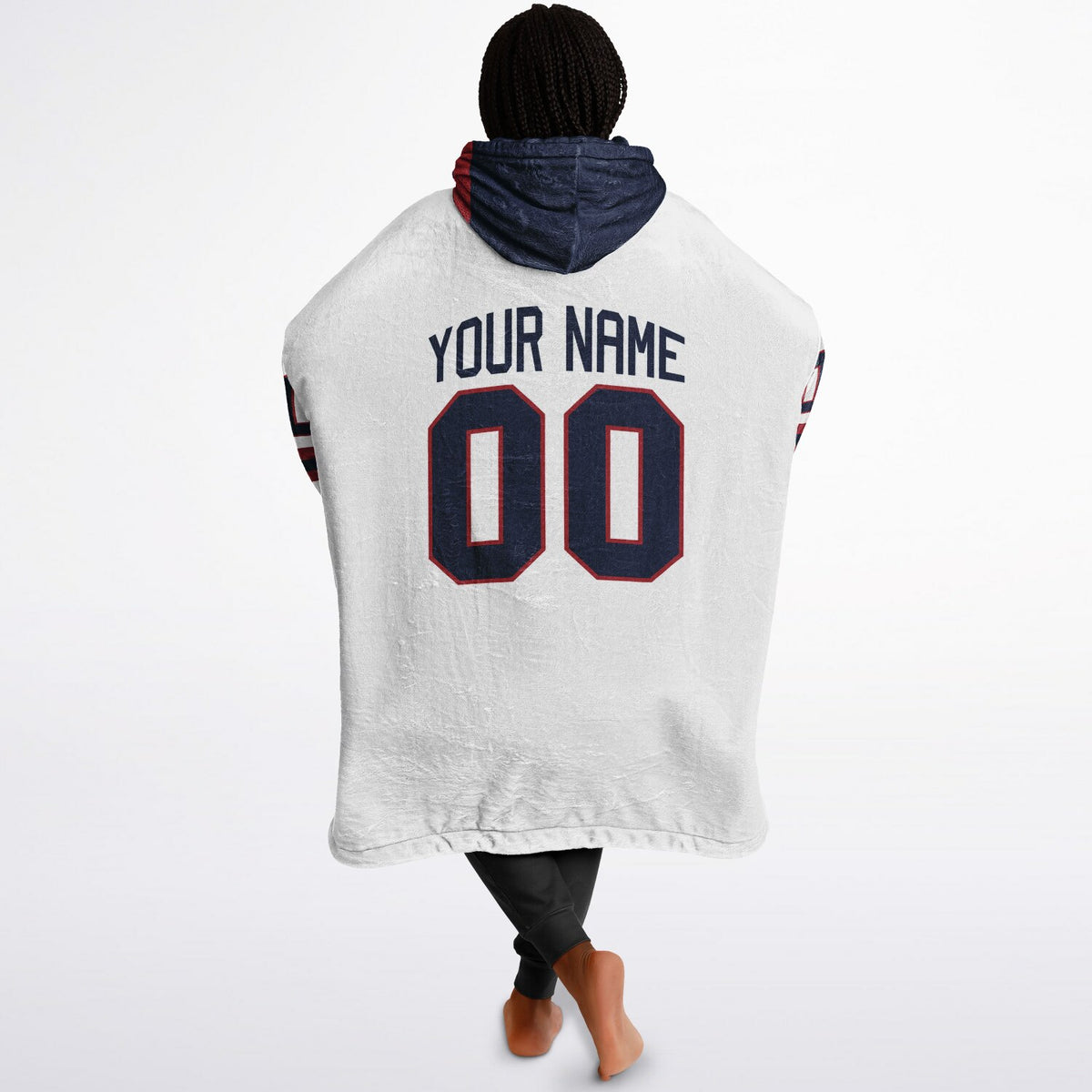 Navy & Red Superfan Reversible