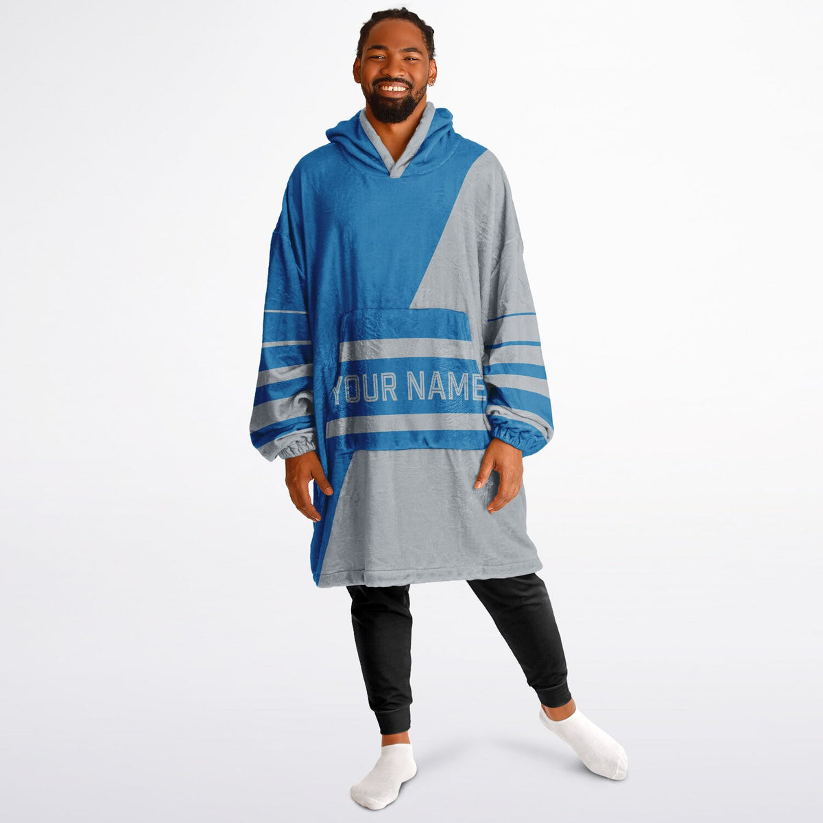 Blue & Silver Split Decision