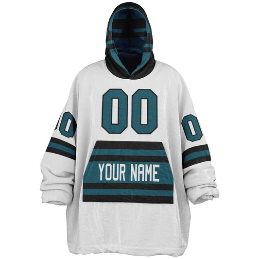 Teal/Black Superfan Reversible
