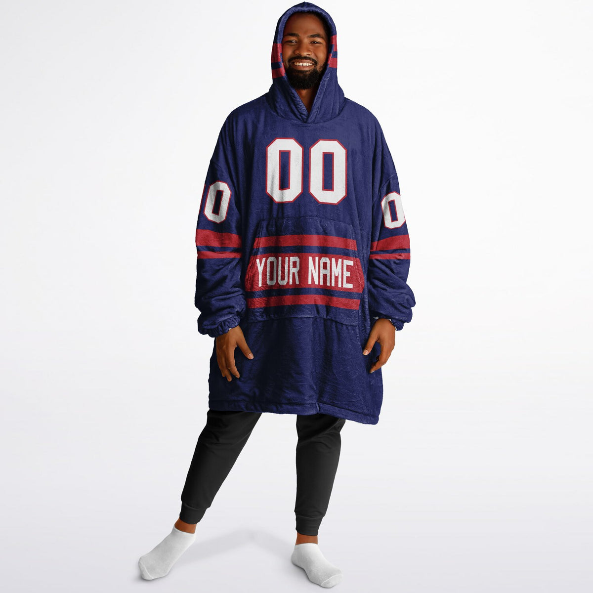 Dark Blue/Red Superfan Reversible