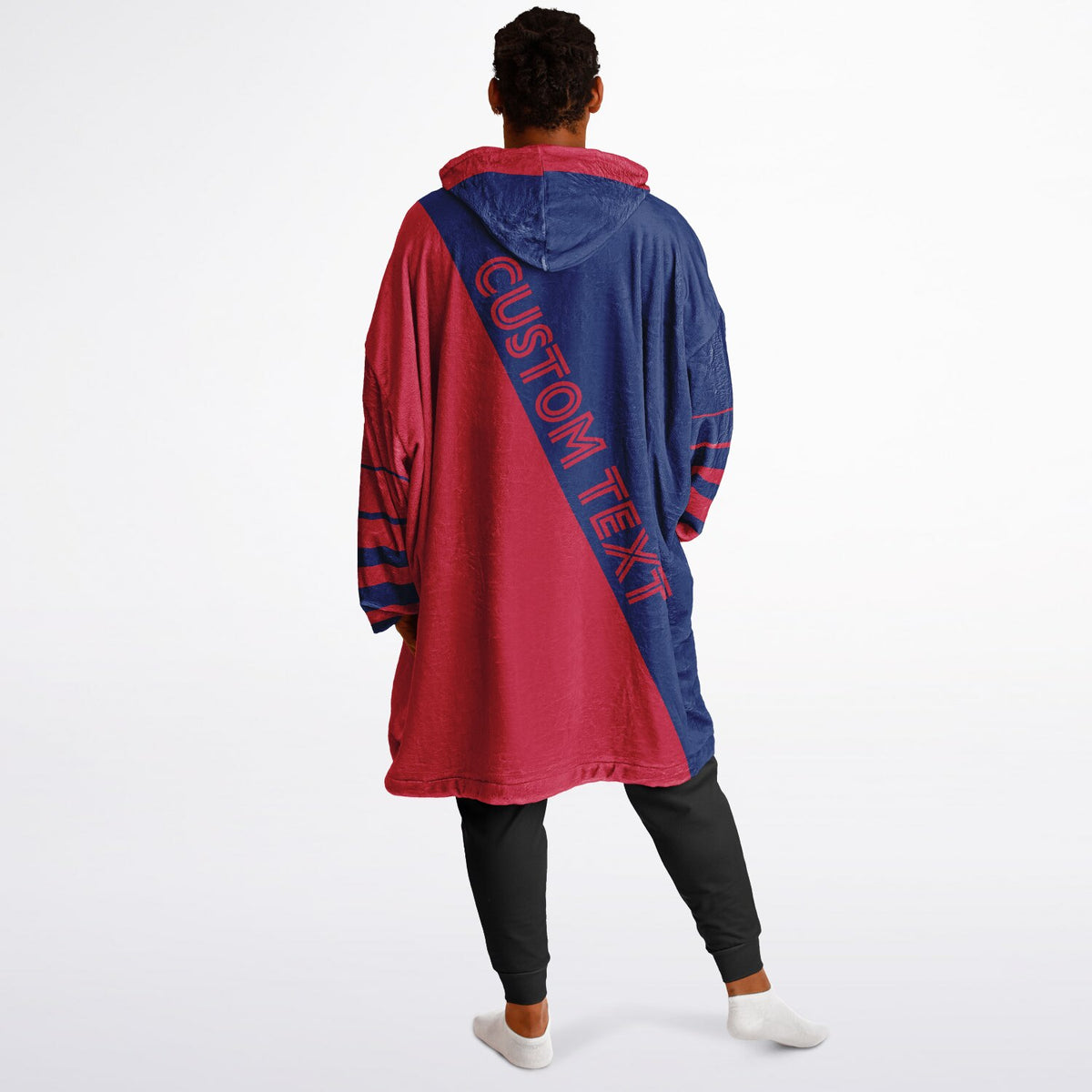 Dark Blue & Red Split Decision