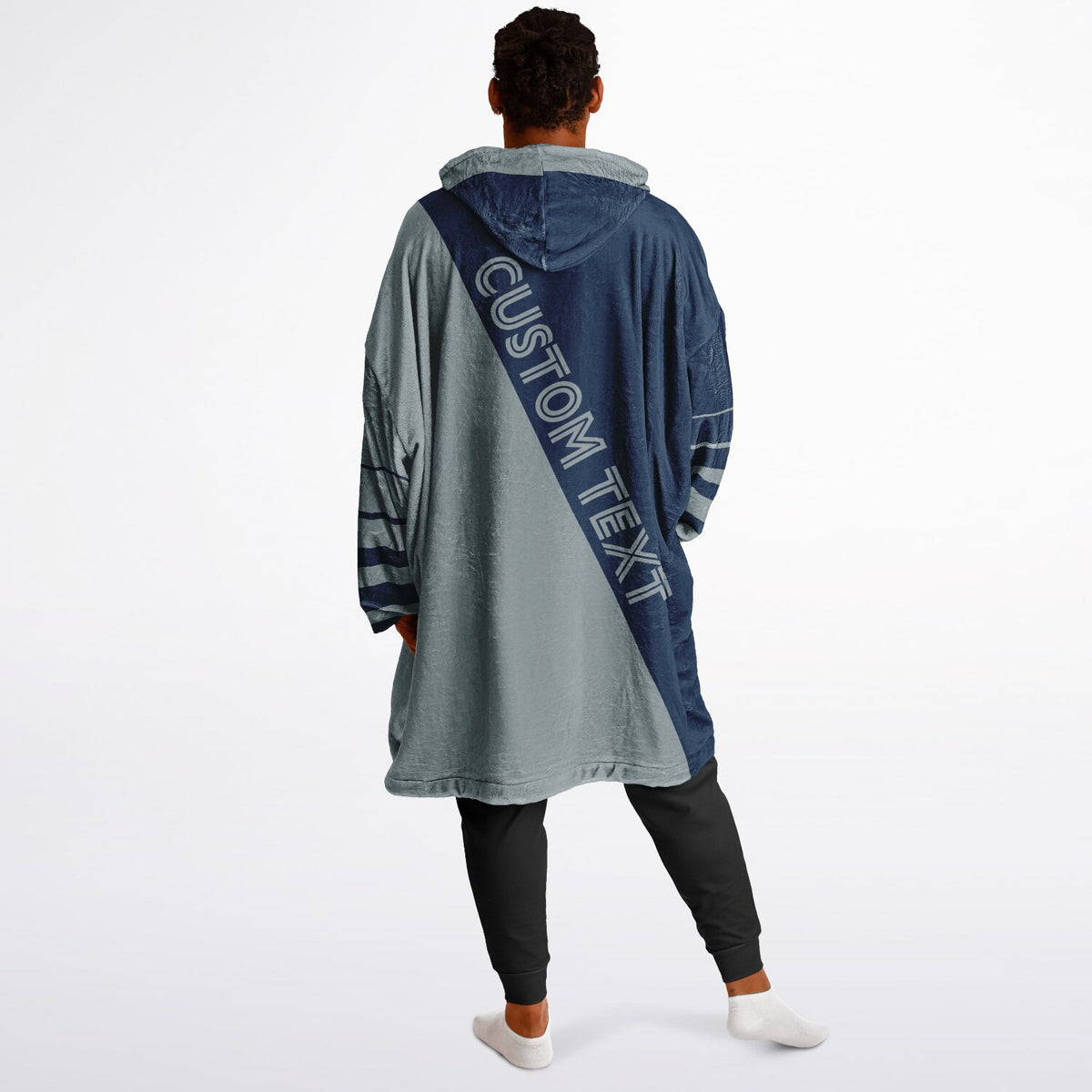 Navy & Silver Split Decision