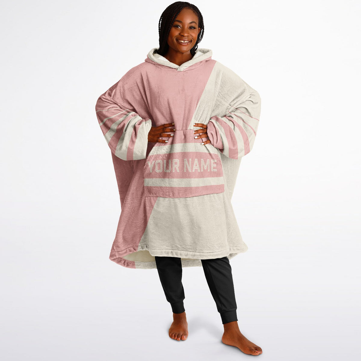 Blush Pink & Cream Split Decision