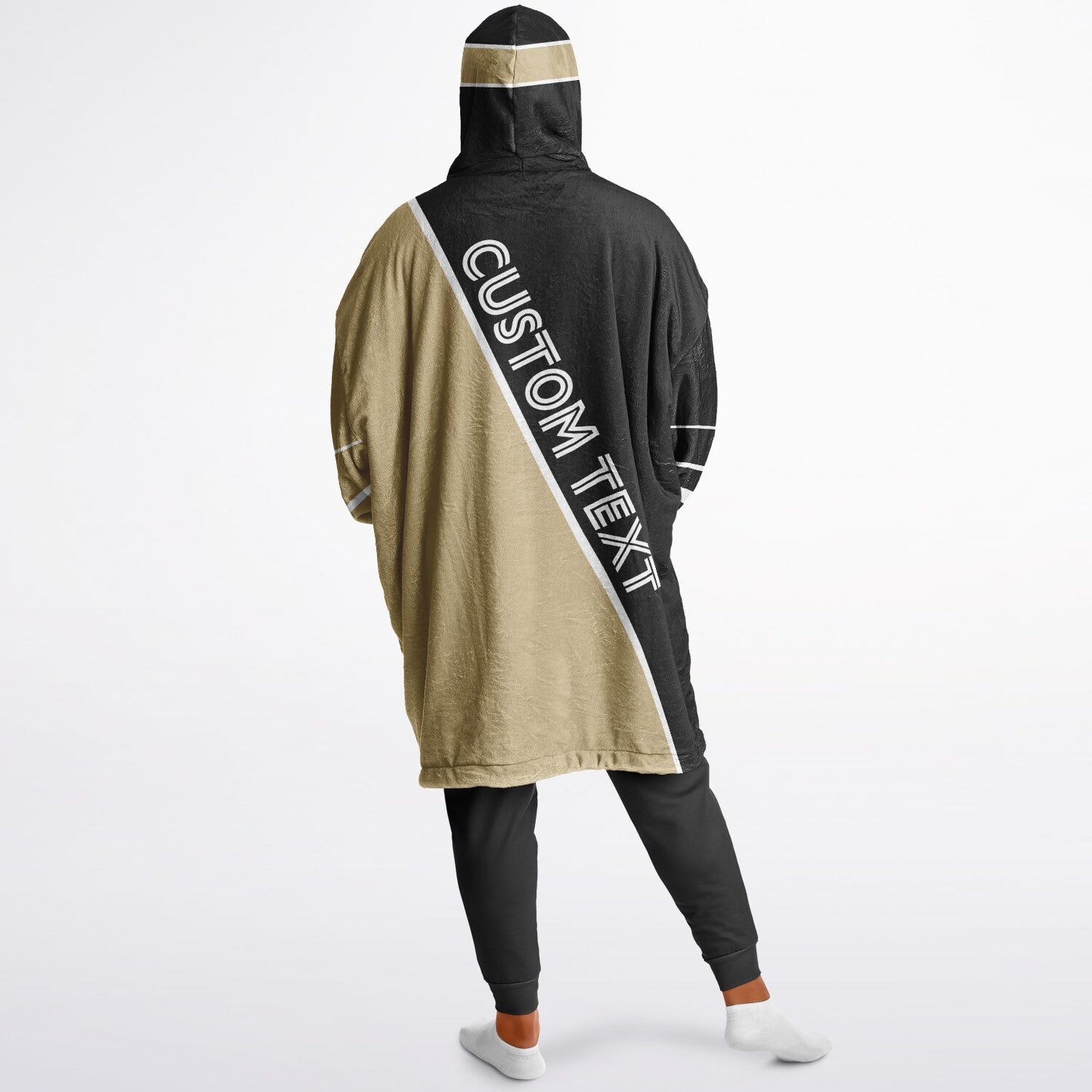 Black/Old Gold/White Everyday Reversible