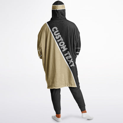 Black/Old Gold/White Everyday Reversible