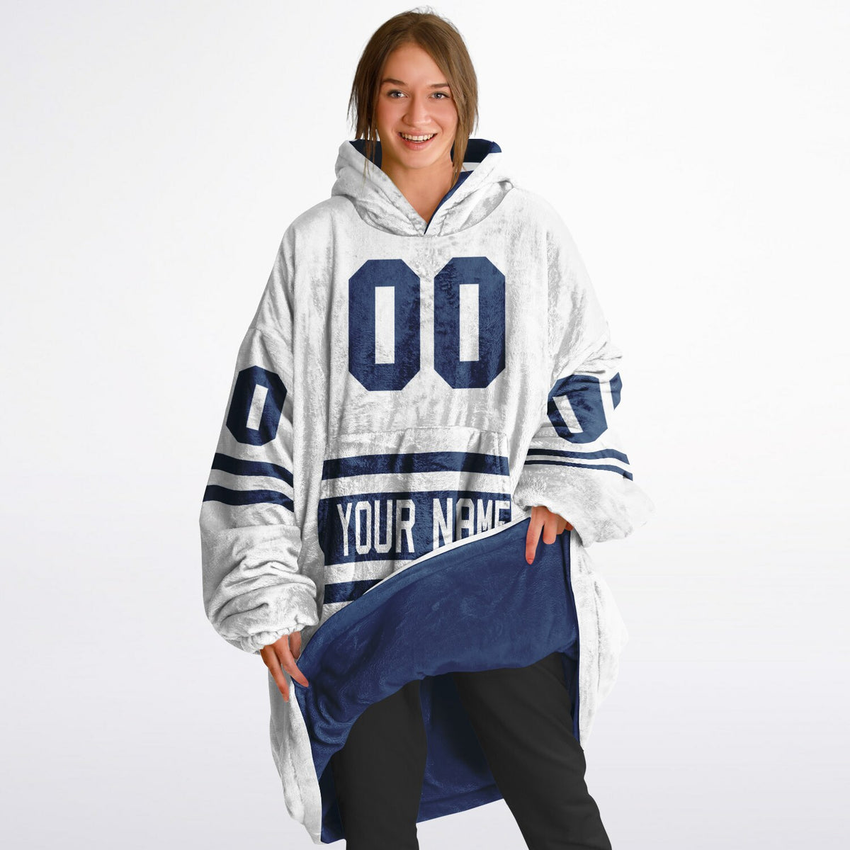 Blue/White Superfan Reversible