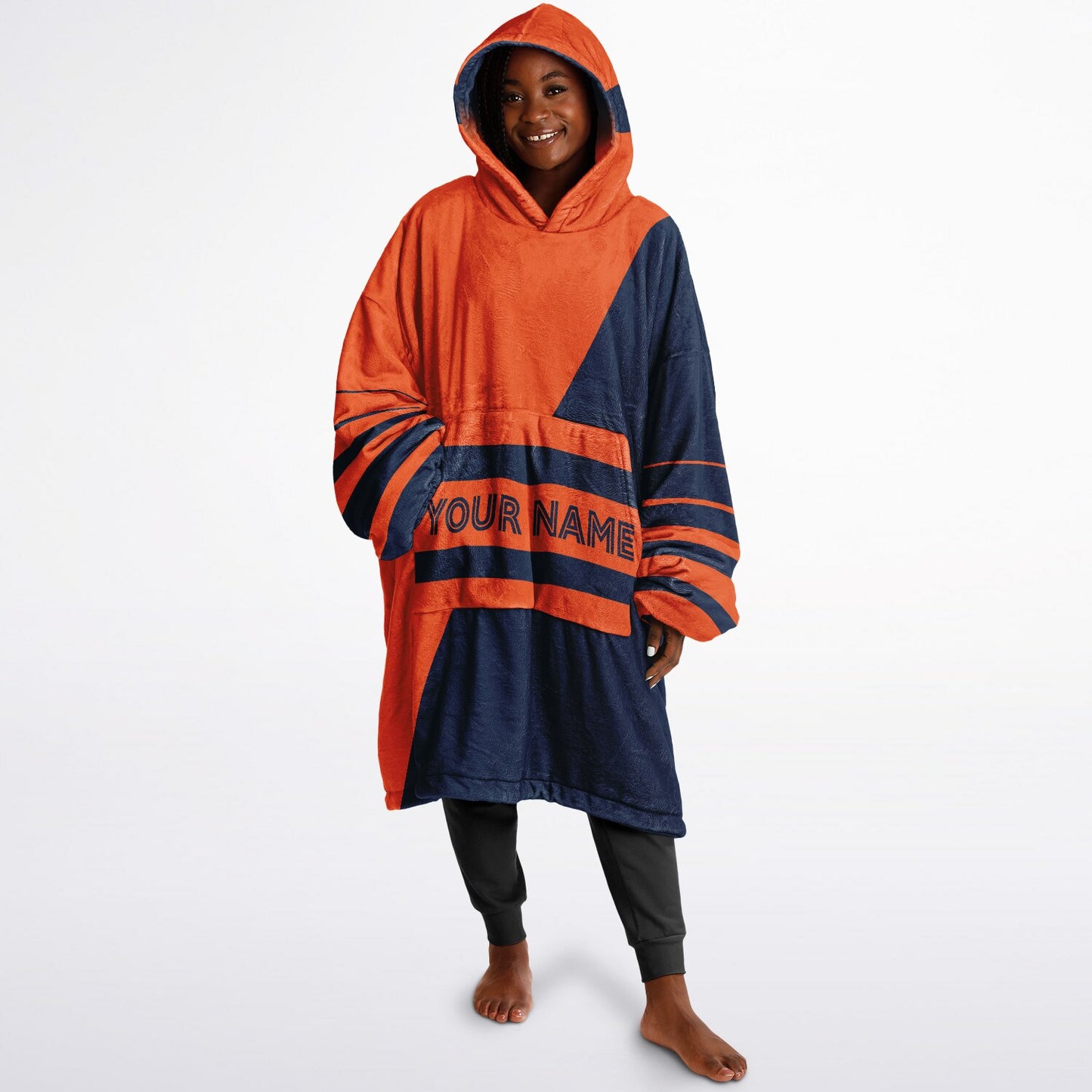 Orange/Navy Everyday Reversible