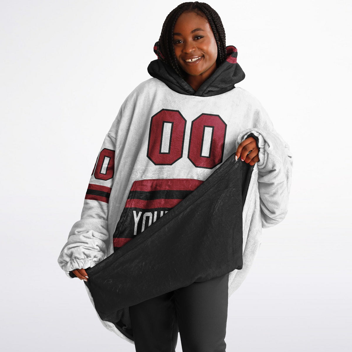 Black/Red Superfan Reversible