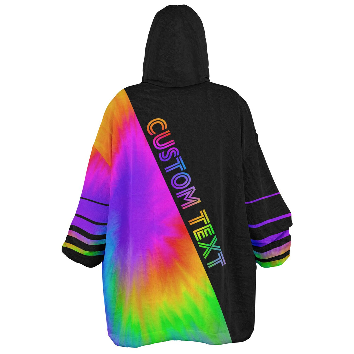 Black & Tie Dye Split Decision